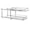 Household Essentials Glidez Marble 2-Tier Cabinet Organizer